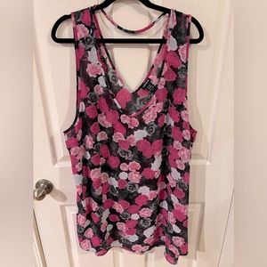 Torrid 4 Flower Tank